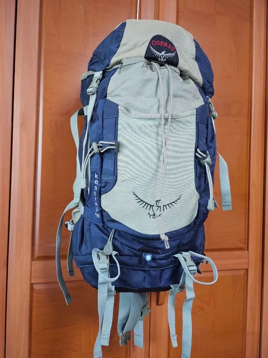 オスプレイ OSPREY 登山リュック 48 ネイビー ベージュ