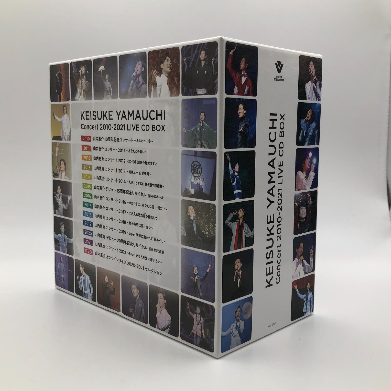 城東21-012 山内惠介コンサート 2010-2021 LIVE CD BOX 初回生産 盤