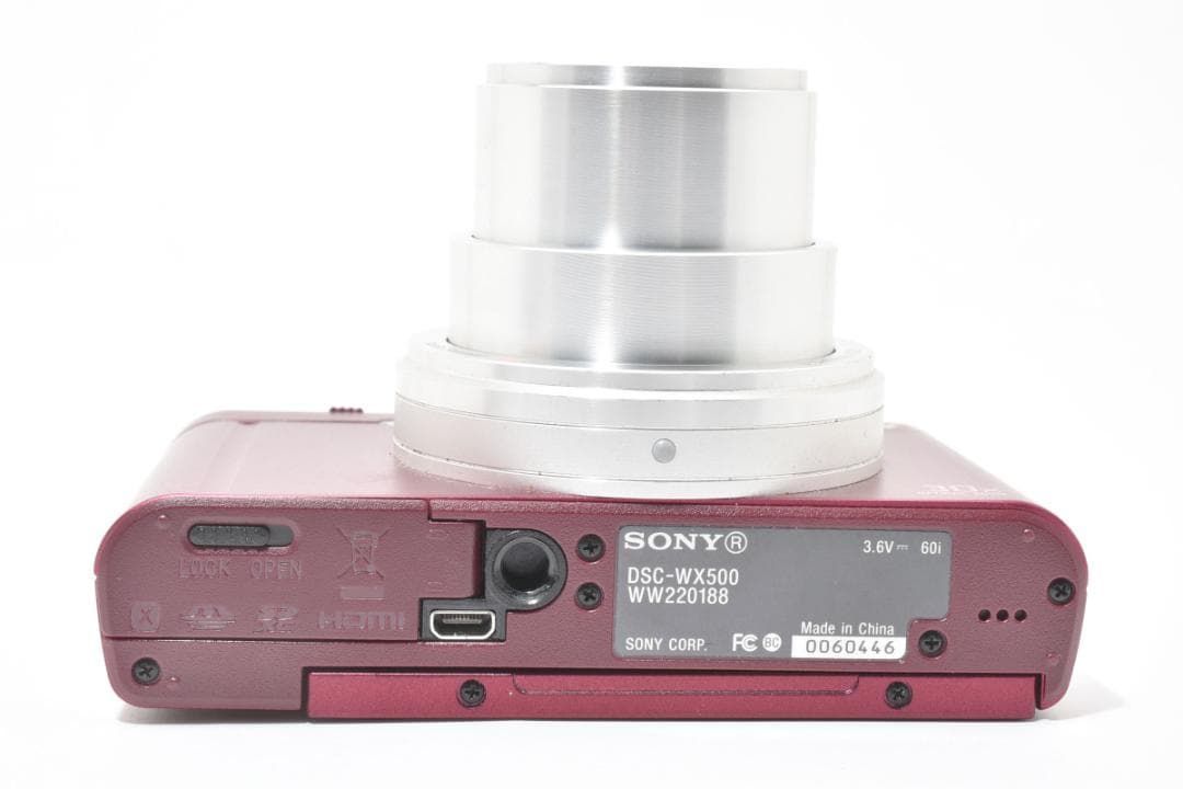 【値下げ中！】Sony DSC-WX500 レッド コンパクトデジタルカメラ SONY サイバーショット DSC-WX500 (R) [レッド] 価格比較 - 価格.com