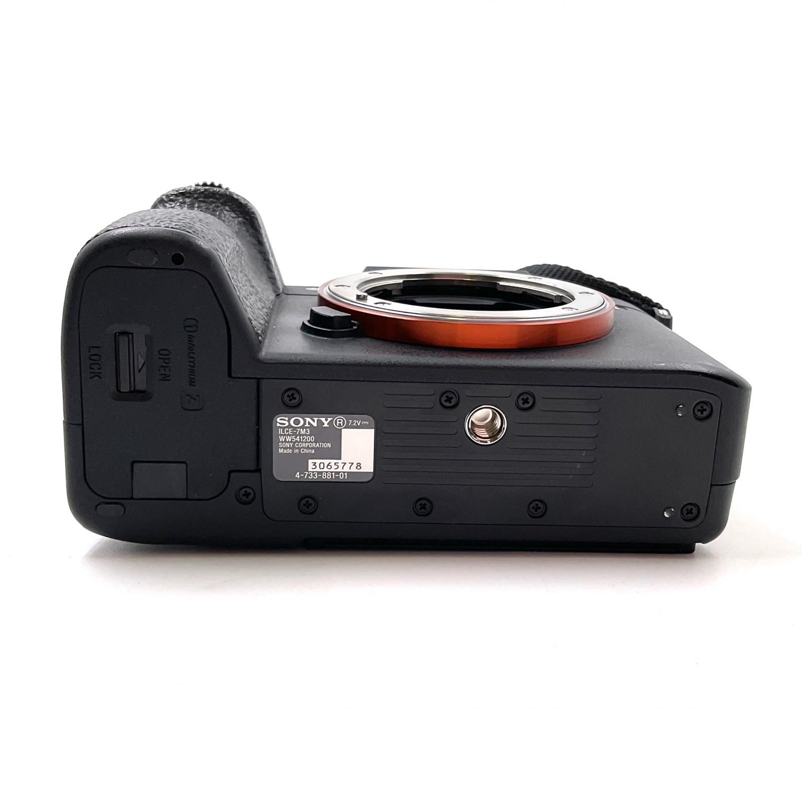 Sony デジタル一眼 α7 III ILCE-7M3 ボディ ブラック 美品 動作確認済