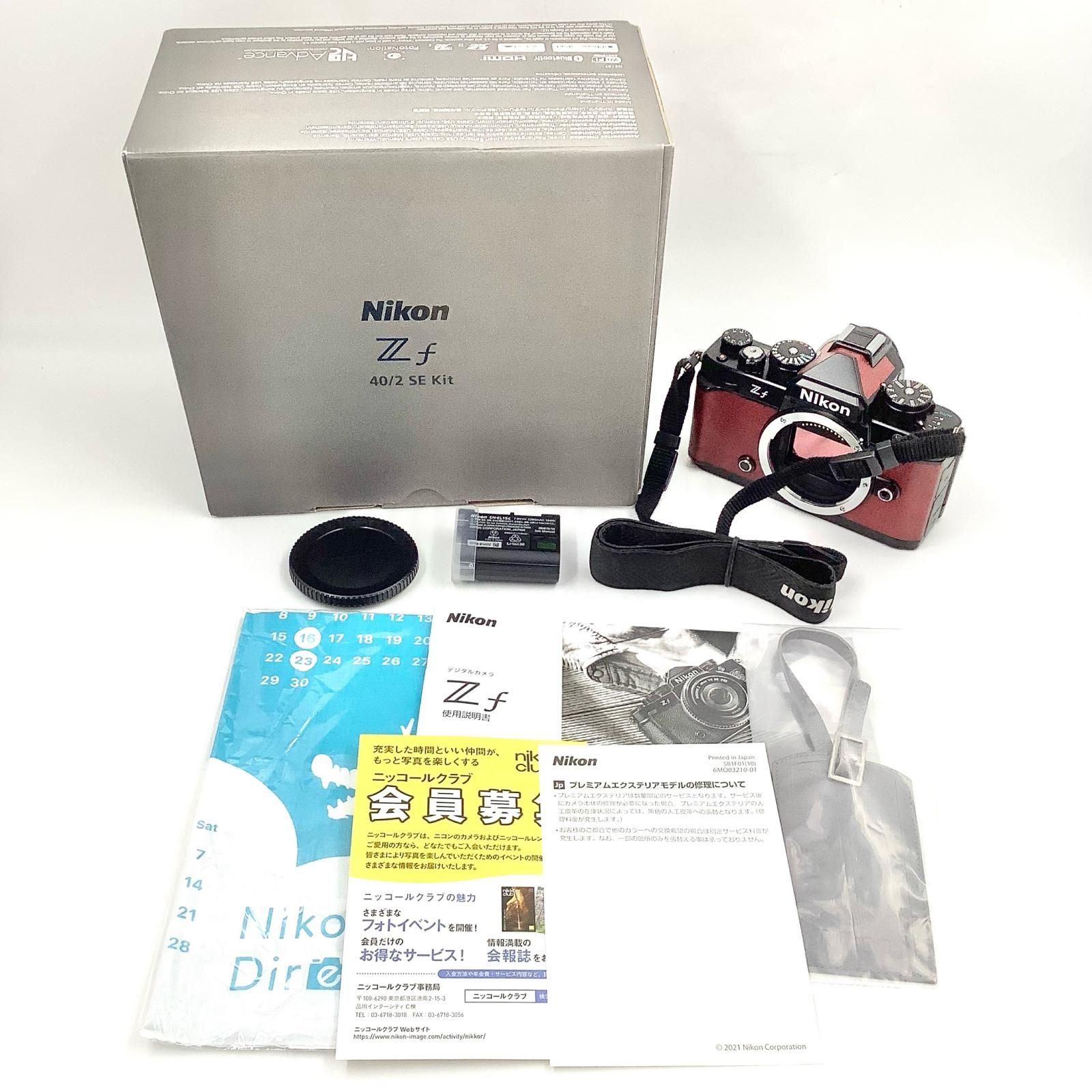 全額返金保証】【最速発送】Nikon デジタル一眼 Z f ボディ ボルドー