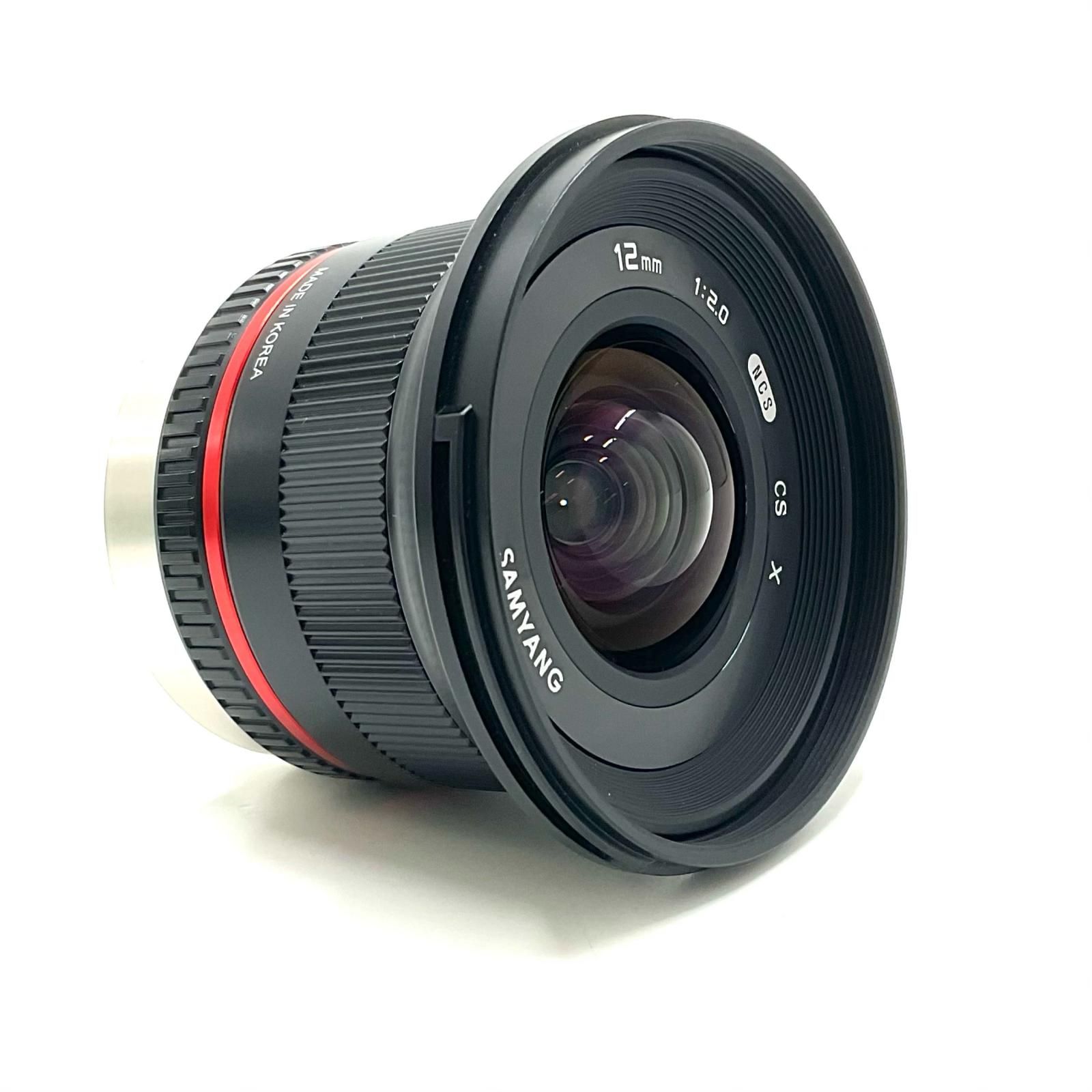 SAMYANG 12mm F2.0 NCS CS ブラック [フジフイルム用] 動作確認済