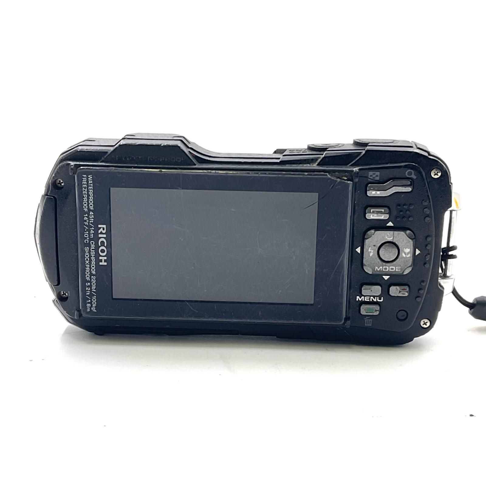 最速発送】RICOH コンパクトデジタルカメラ RICOH WG-60 [レッド]【難