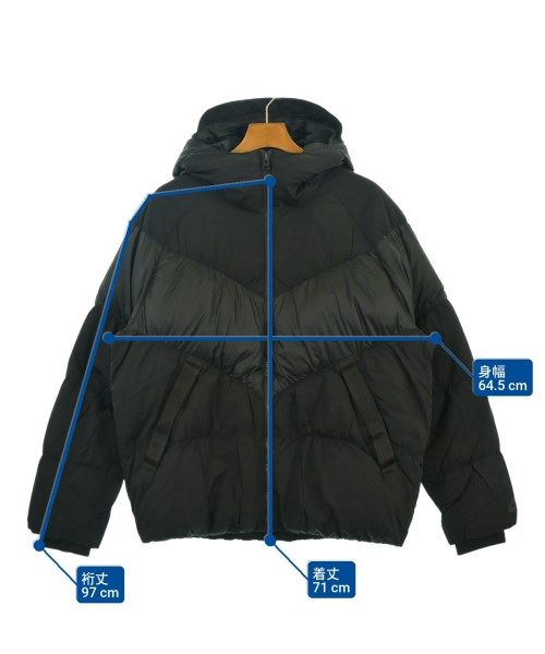 NIKE ダウンジャケット/ダウンベスト メンズ 【古着】【中古】【送料無料】 中古・古着通販】NIKE (ナイキ) ダウンベスト ブラック×ブラウン