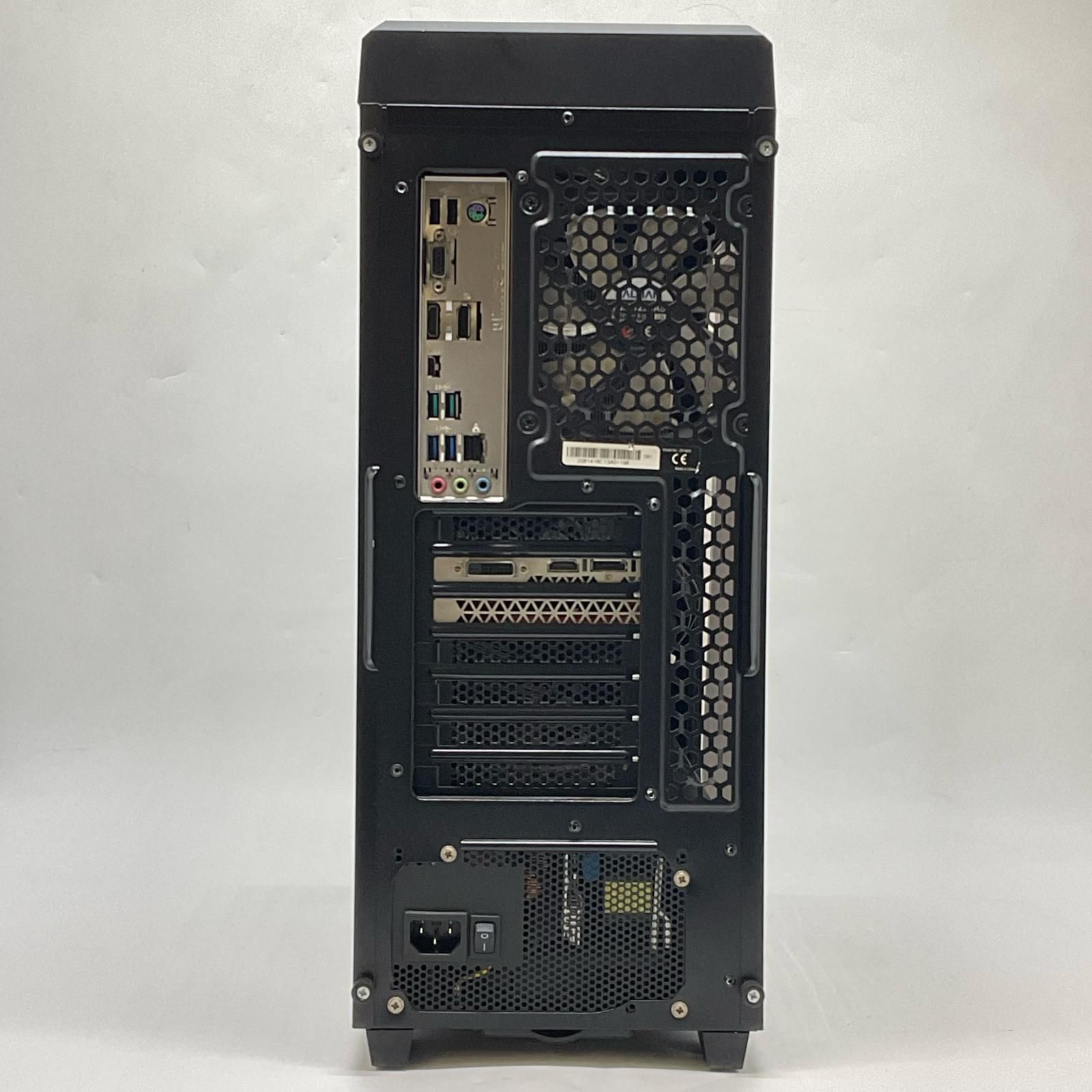 全額返金保証】【最速発送】自作PC i7-8700 16GB SSD 256GB HDD 2TB