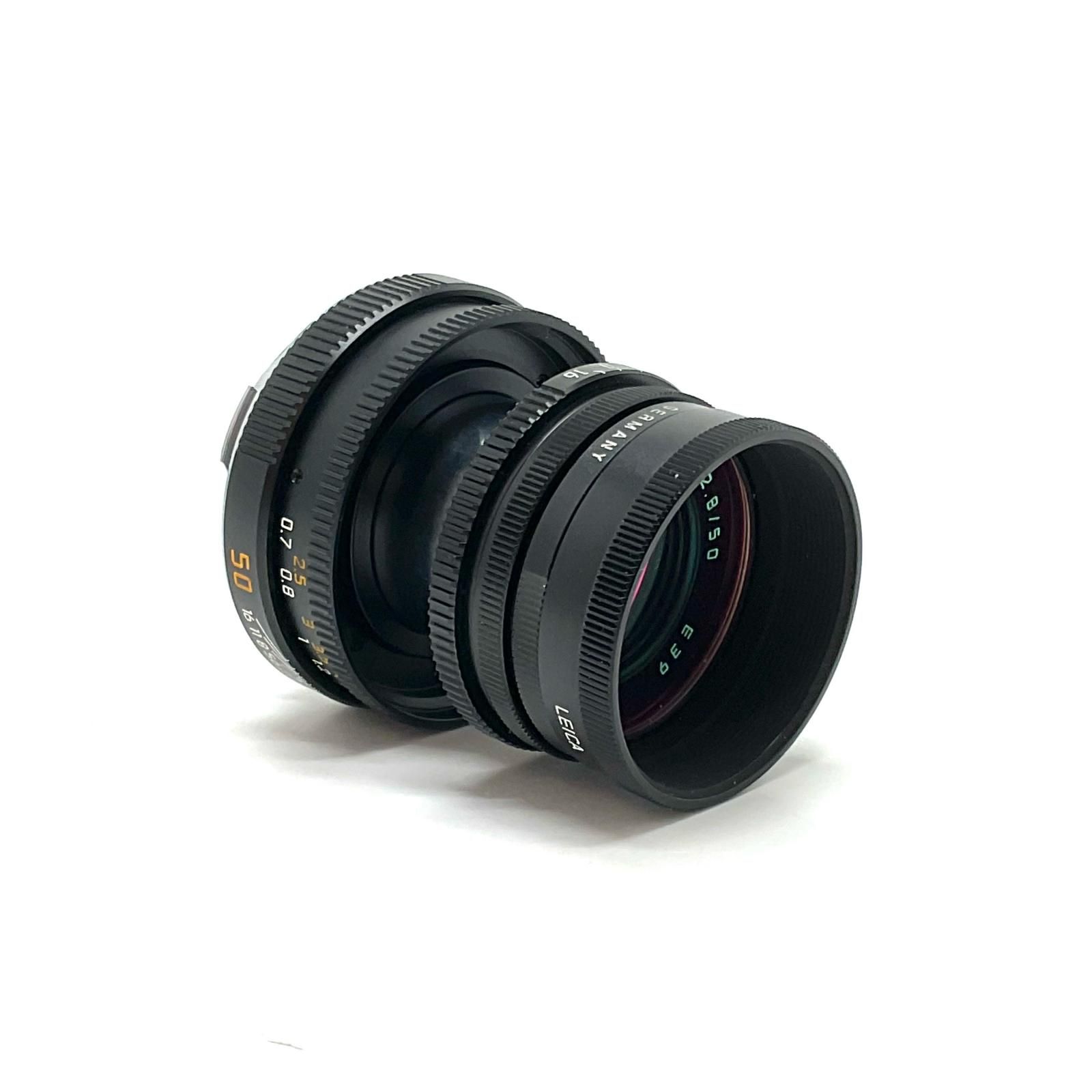 Leica ELMAR-M 50mm F2.8 E39 ブラック【難有】【最速発送】 - メルカリ