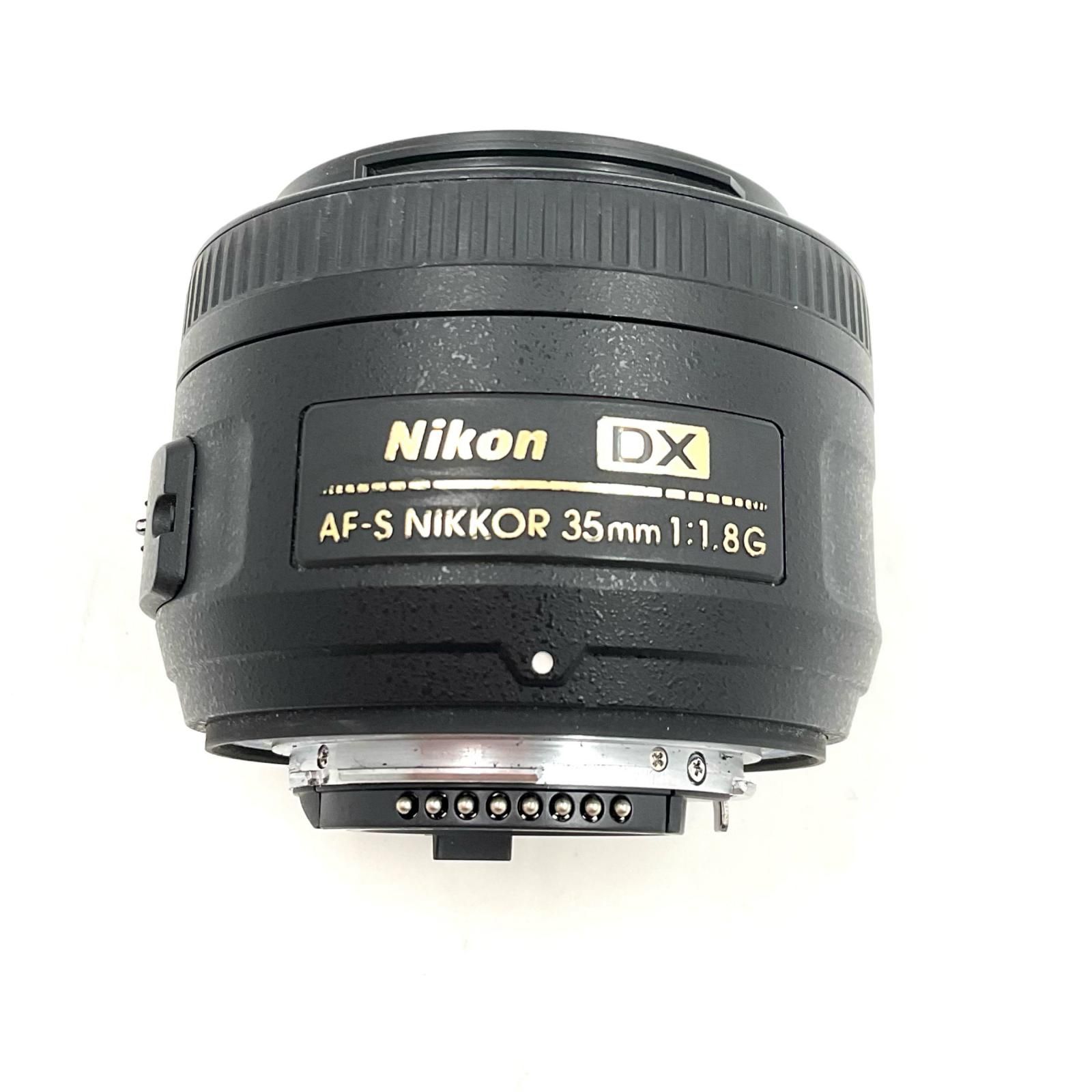 全額返金保証】【最速発送】Nikon AF-S DX NIKKOR 35mm f/1.8G 美品