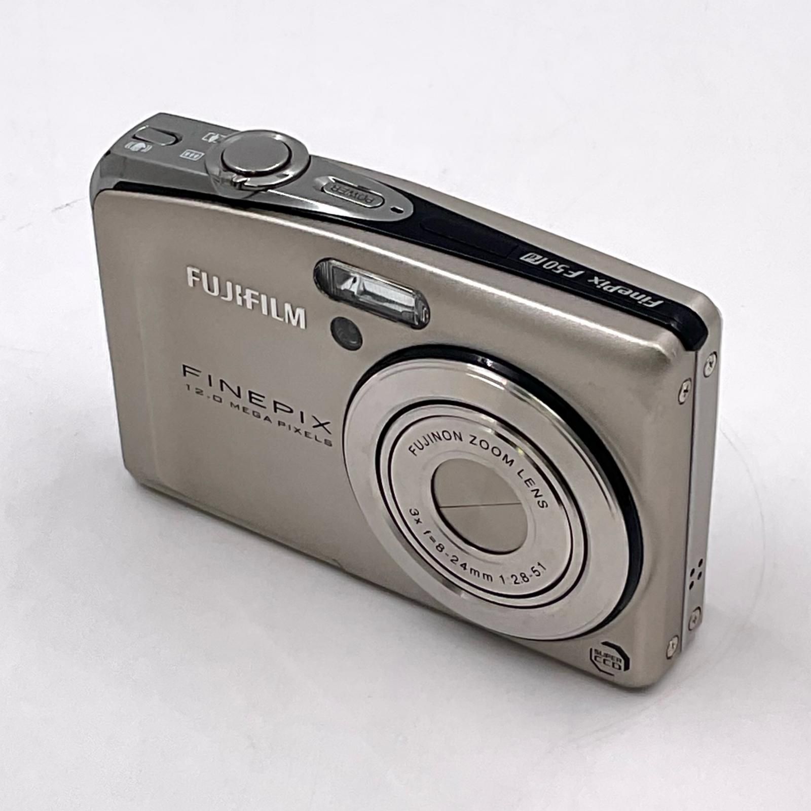 最速発送】FUJIFILM コンパクトデジタルカメラ FinePix F50fd シルバー