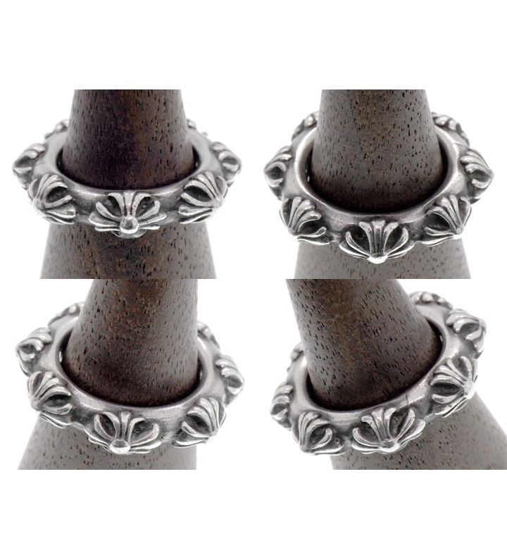 クロムハーツ CHROME HEARTS 【 CROSS BAND RING 】 クロス バンド