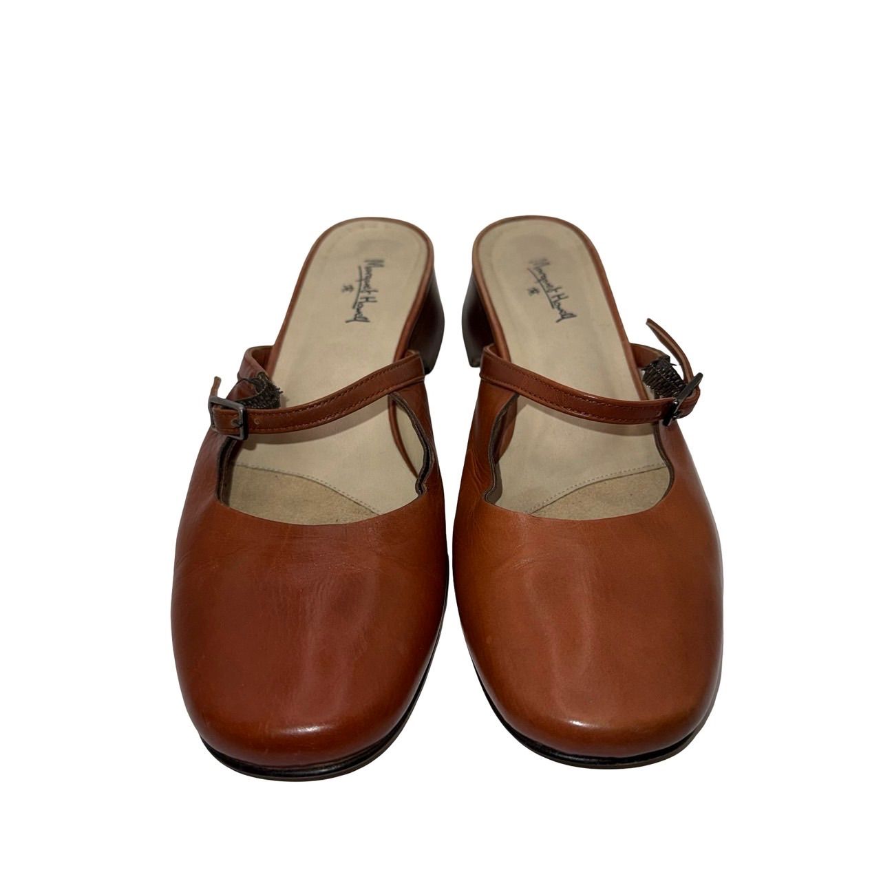 マーガレットハウエル サンダル 未使用 36 Margaret Howell（マーガレット・ハウエル）レザーミュール（サンダル