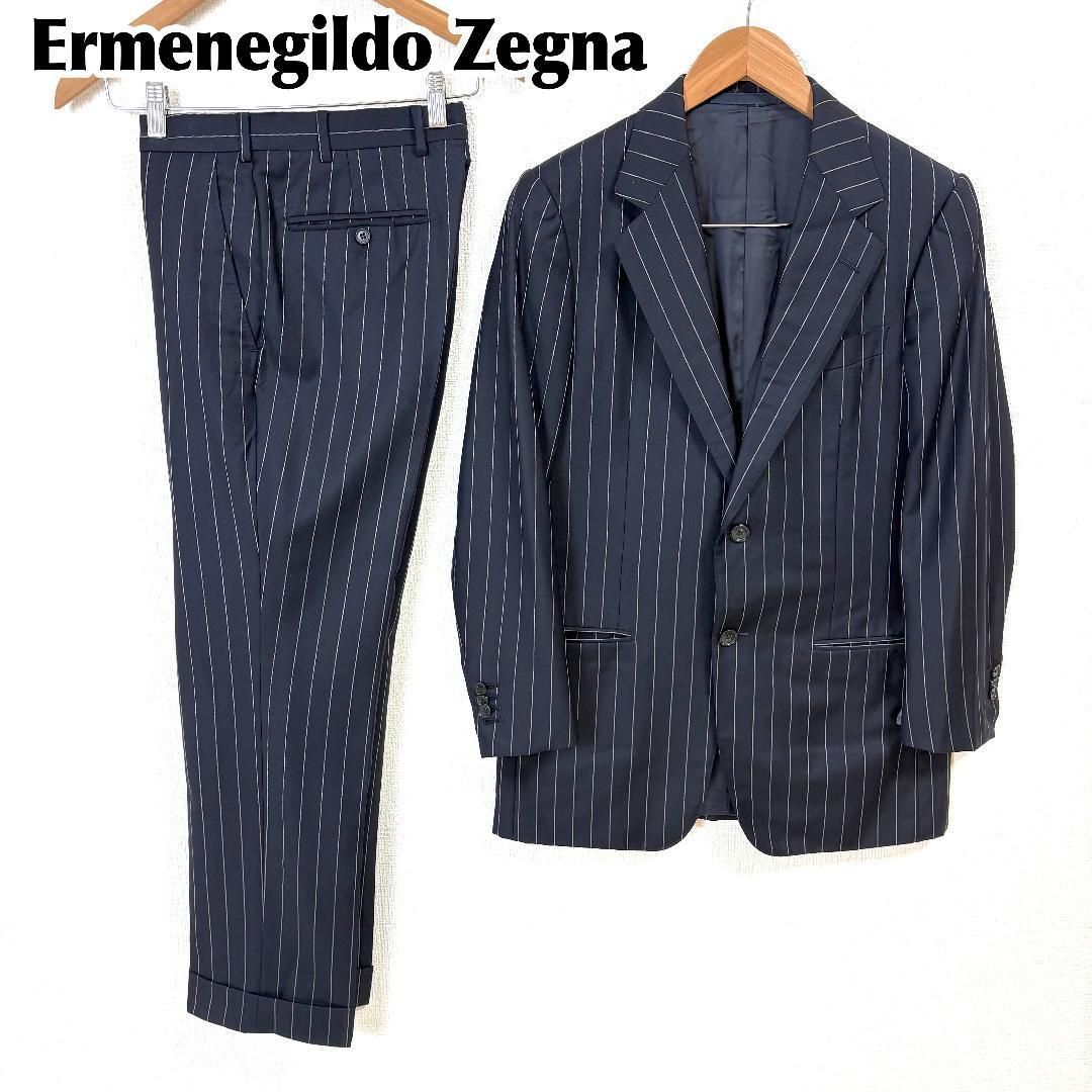 Ermenegildo Zegna スーツセットアップ 44C ネイビー ST - メルカリ