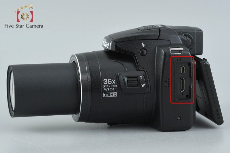 カメラ 【】Nikon ニコン COOLPIX P500 ブラック コンパクトデジタル