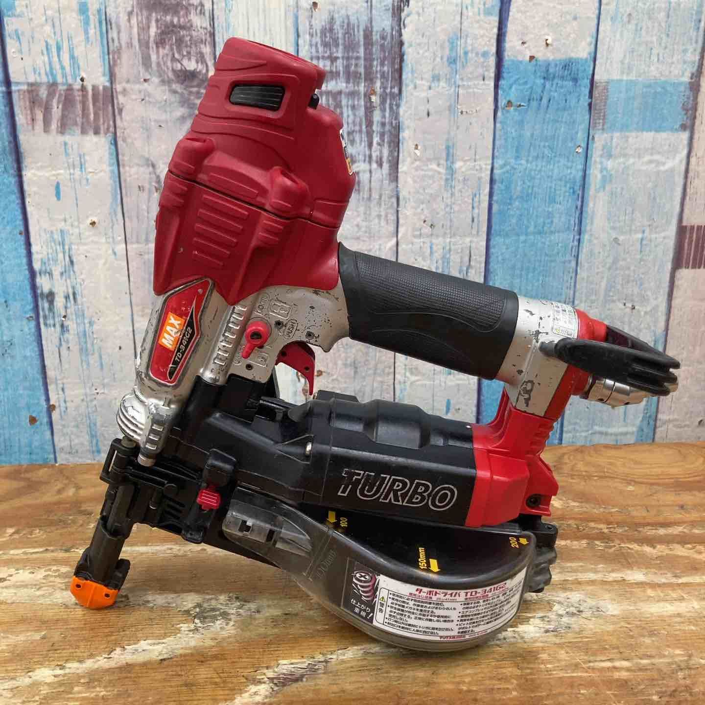 品 マックス MAX 常圧エアネジ打ち機 TD-341 G 2 柏店