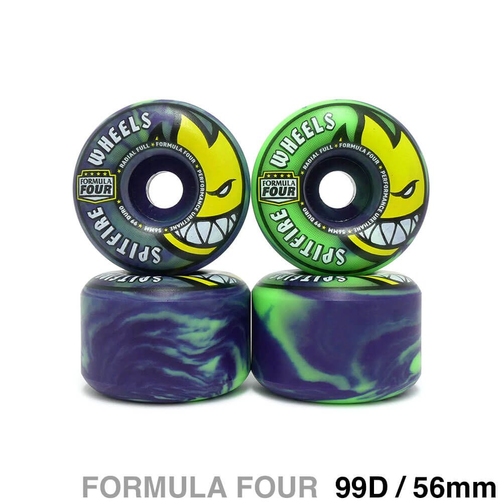 Spitfire フォーマル4ラディアルフル 56mm 99a定価9,130 SPITFIRE WHEEL スピットファイヤー ウィール FORMULA FOUR（F4）99D