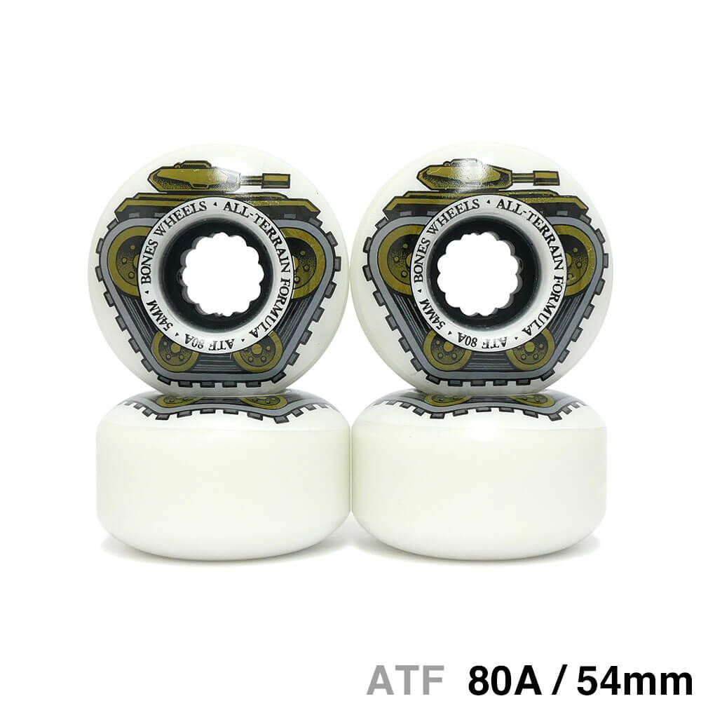 BONES WHEEL ボーンズ ソフトウィール（クルーザー）ATF ALL TANK（80A）54mm スケートボード スケボー