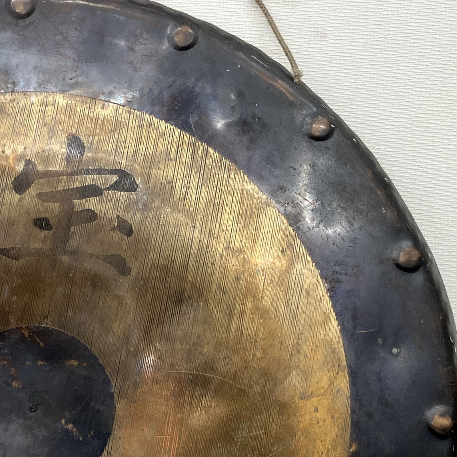 宝来 HORAI 銅鑼 ドラ 直径75cm ゴング 30インチ 武道 吹奏楽