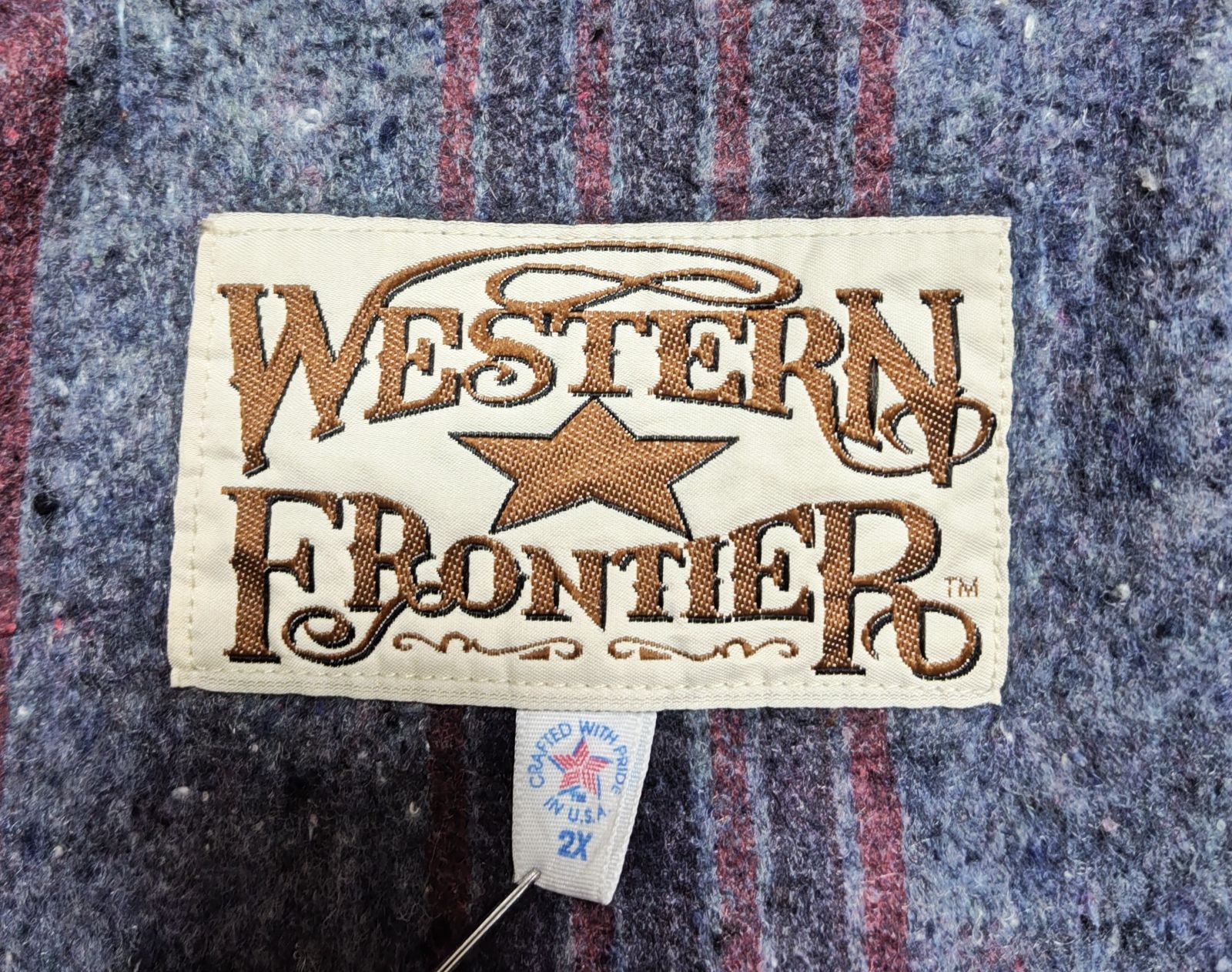 80s〜90s USA製 WESTERN FRONTIER ウエスタンフロンティア ネイティブ