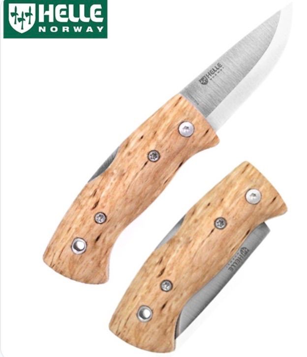 クレッテンヘレナイフHELLE折り畳みナイフキャンプ