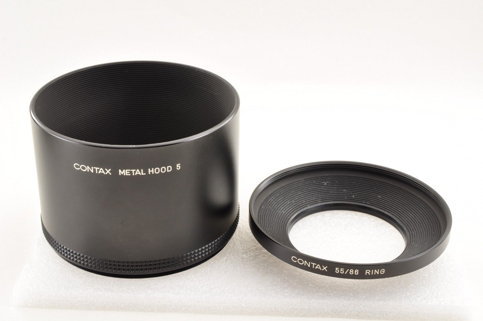 CONTAX メタルフード 5 ＆ 67/86 アダプターリング セット - メルカリ