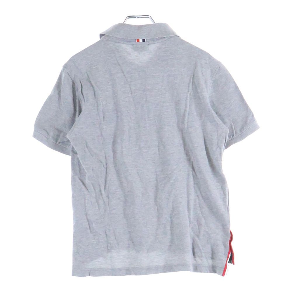 THOM BROWNE (トムブラウン) トリコロールライン コットンニット 半袖