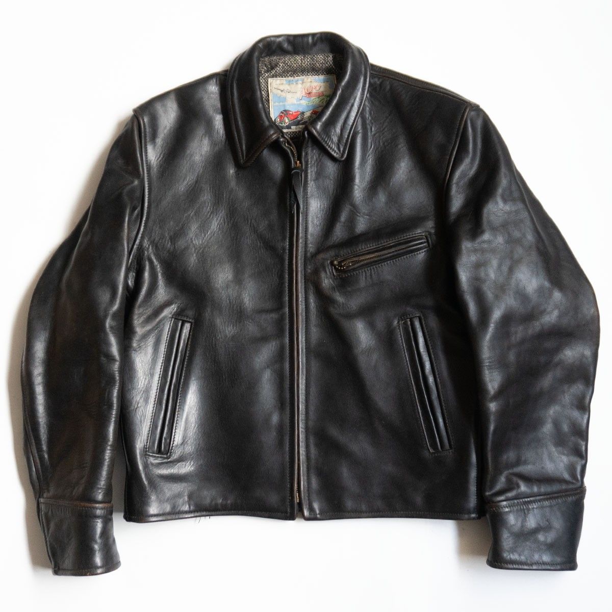 雰囲気抜群】AERO LEATHER【ハーフベルト ホースハイド レザー