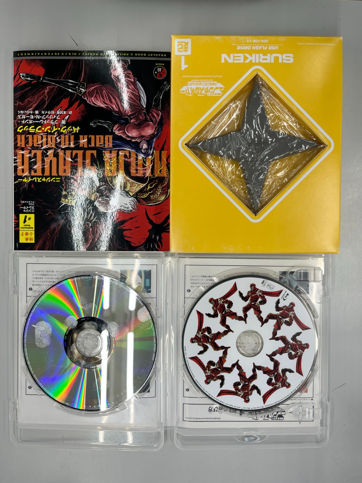  ◆ ニンジャスレイヤーフロムアニメイシヨン 初回生産 版 全4巻セット アニメ ブルーレイ