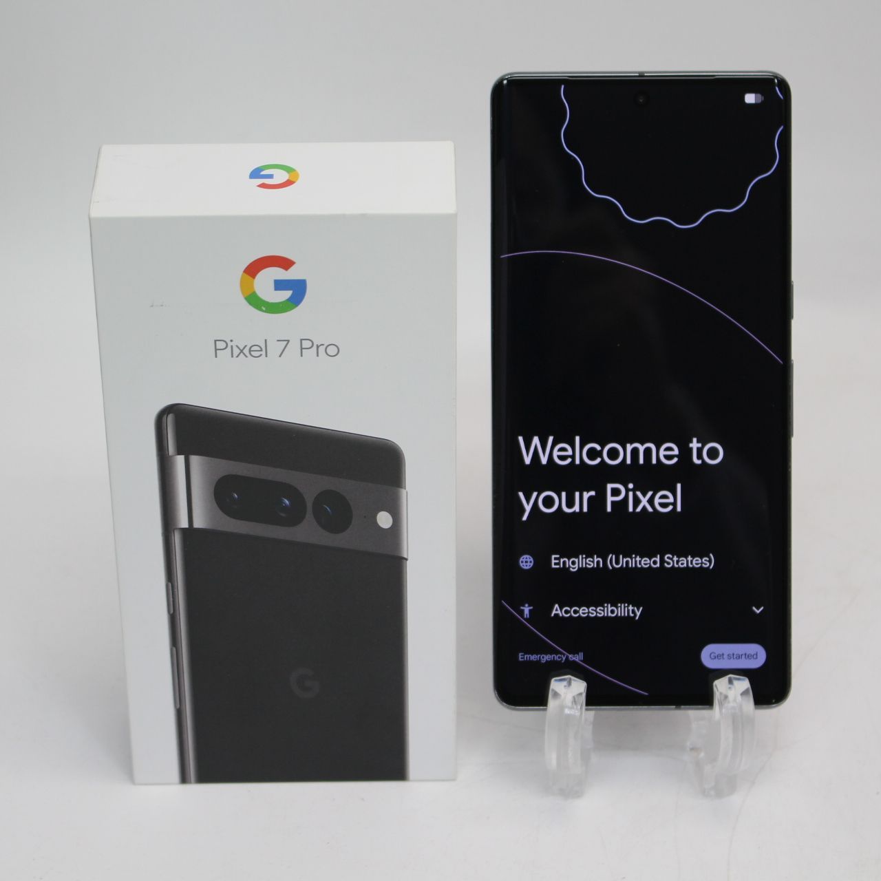 016)【美品】Google Pixel 7 Pro 128GB Obsidian SIMフリー スマホ