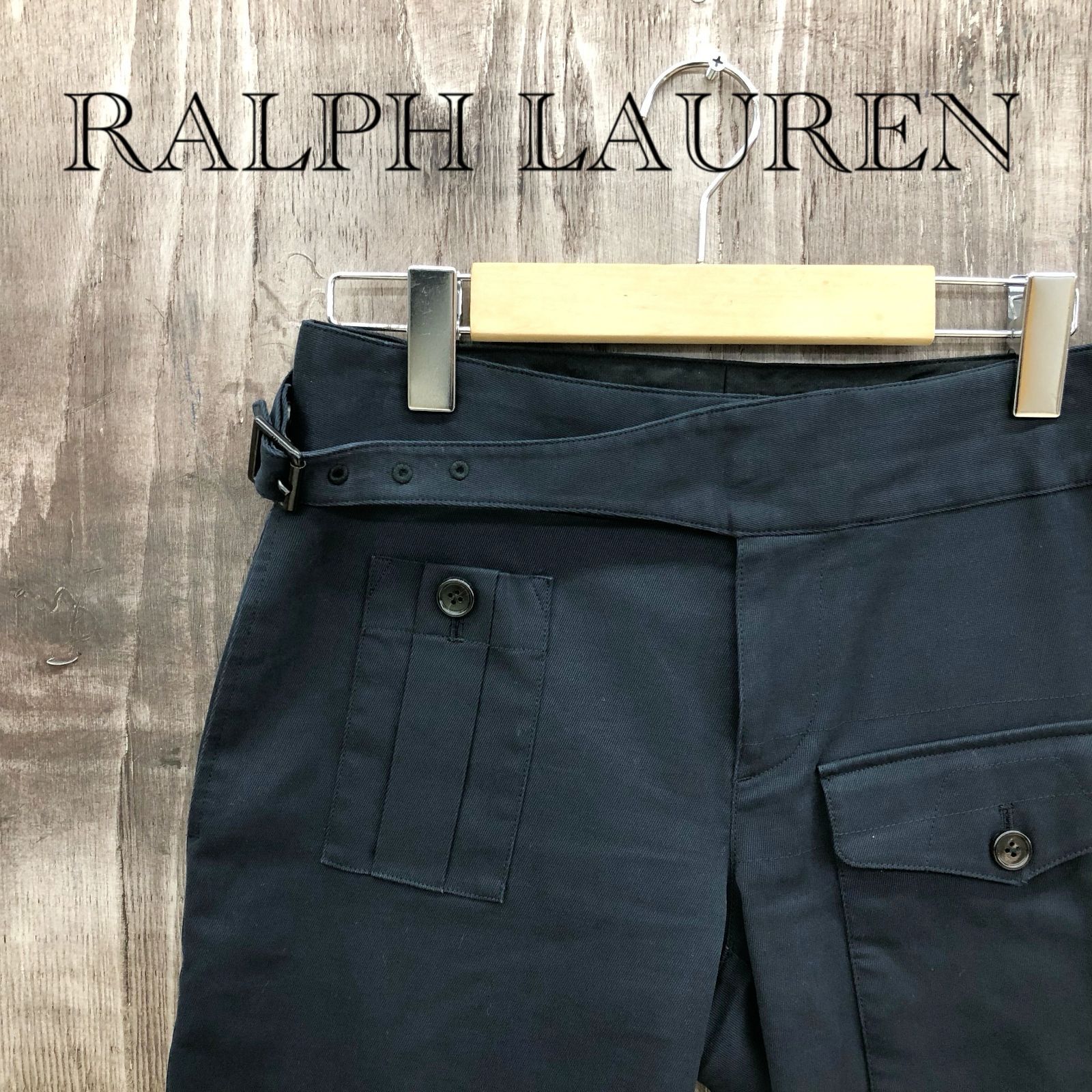 RALPH LAUREN ポロラルフローレン ワークパンツ ハーフパンツ ベルト 