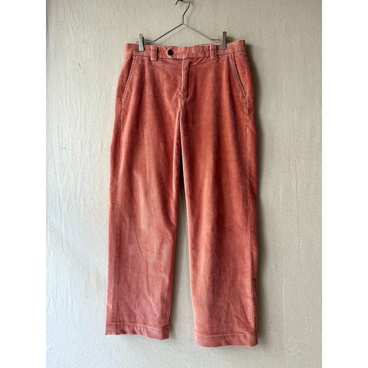 Brooks Brothers コーデュロイ パンツ / 33 コットン サーモンピンク