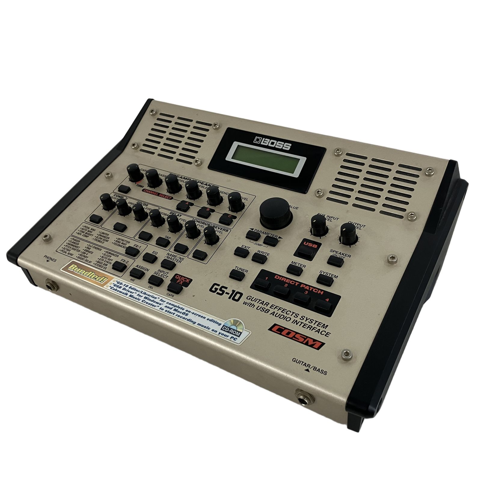 BOSS GS-10 GUITAR EFFECTS SYSTEM with USB AUDIO INTERFACE マルチ
