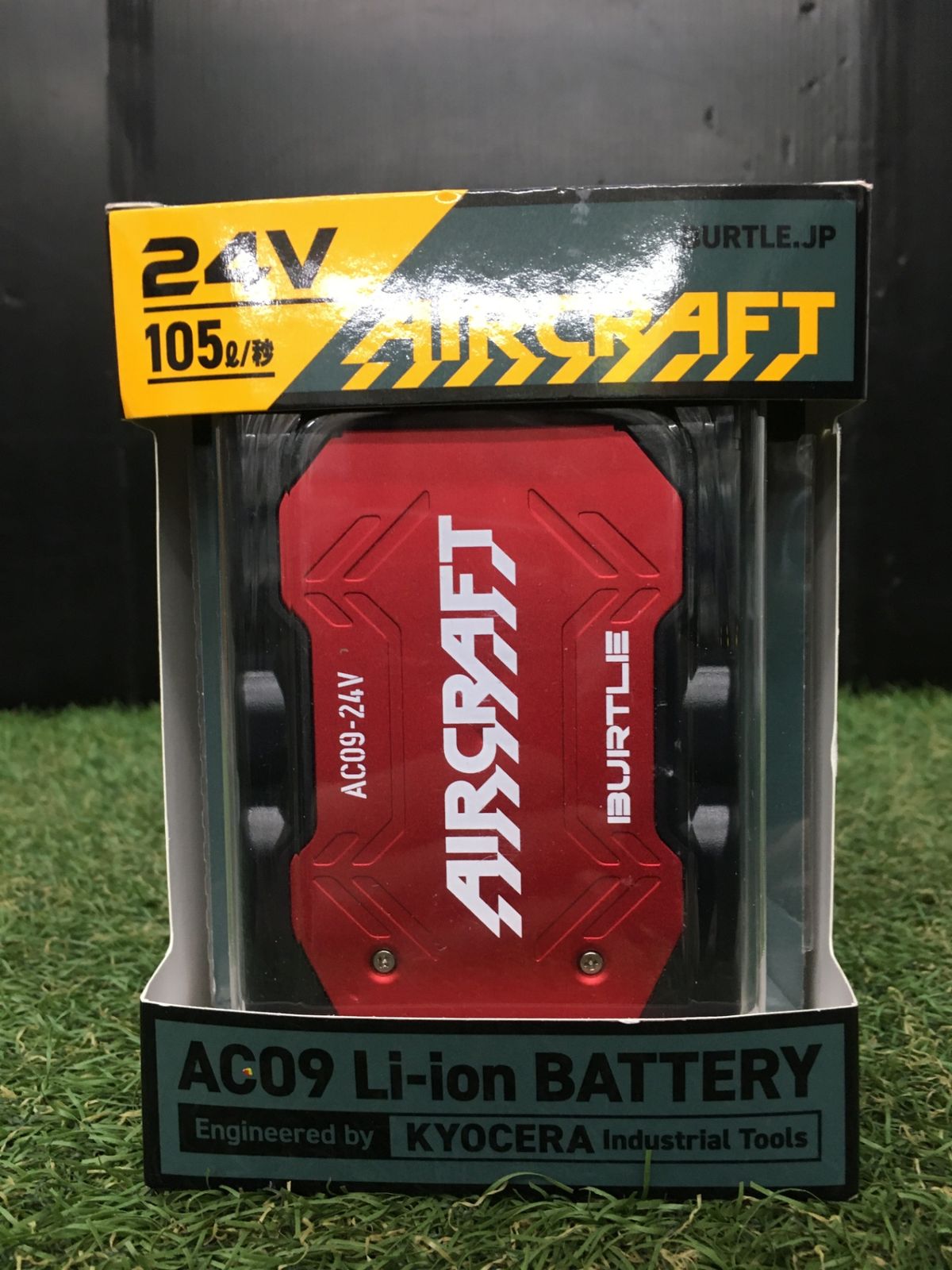 ♥品 0906 BURTLE バートル エアークラフト モデル 24 Vリチウムイオンバッテリー 2025年モデル ファンユニット互換性あり メタリックレッド AC 09 96 F