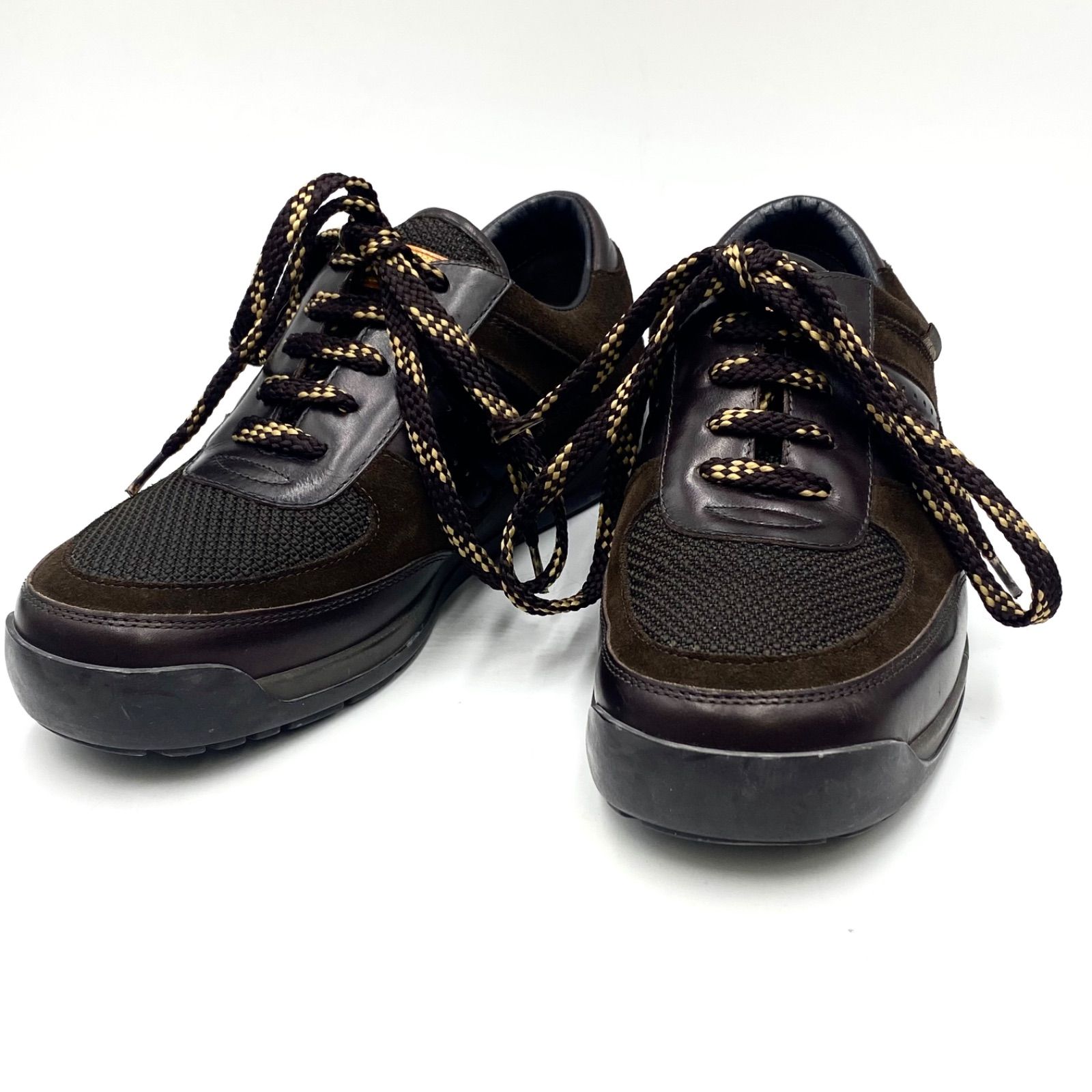 LOUIS VUITTON ルイヴィトン スエード レザー シューズ スニーカー