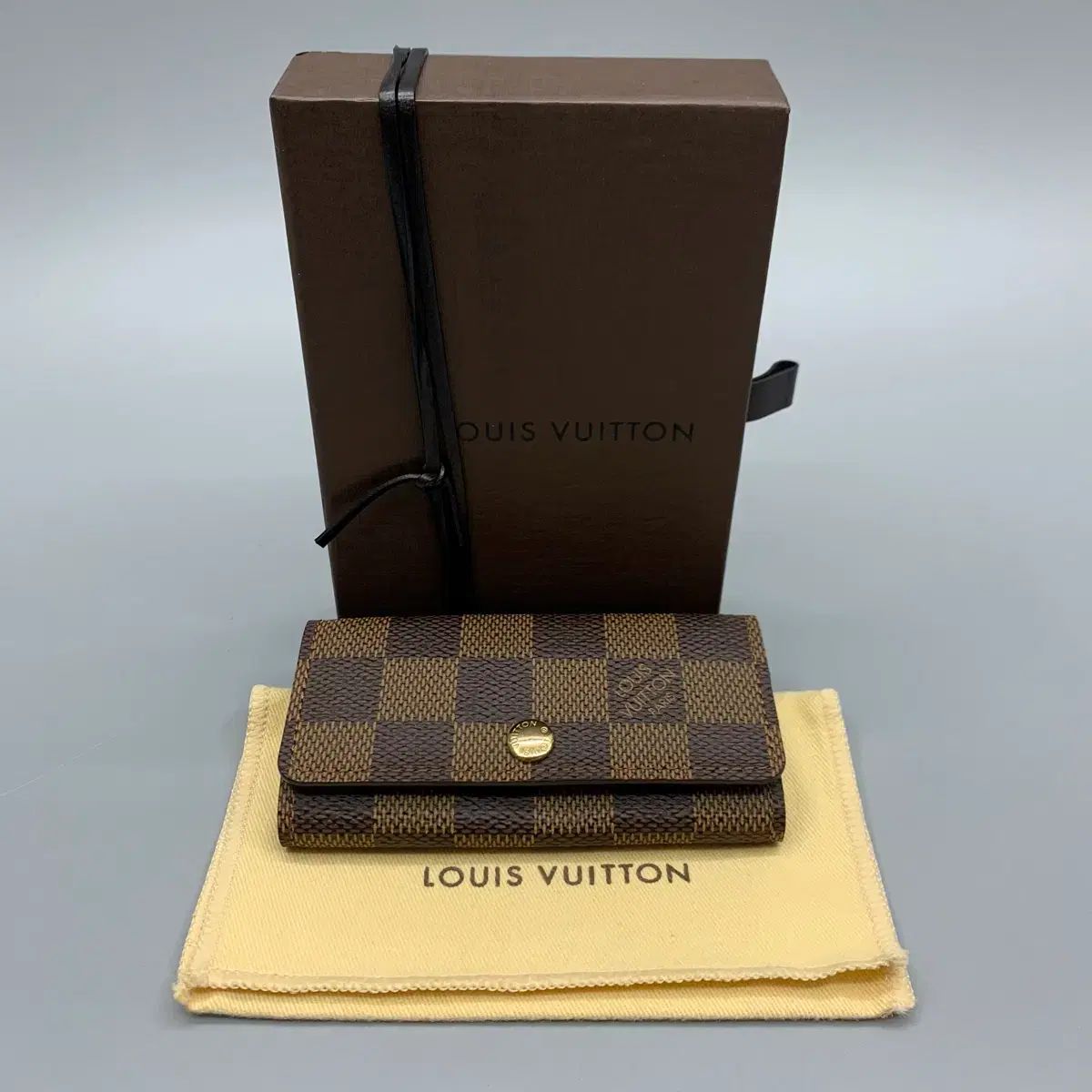 267000152 Louis Vuitton ルイヴィトン ダミエ キー ケース N62631