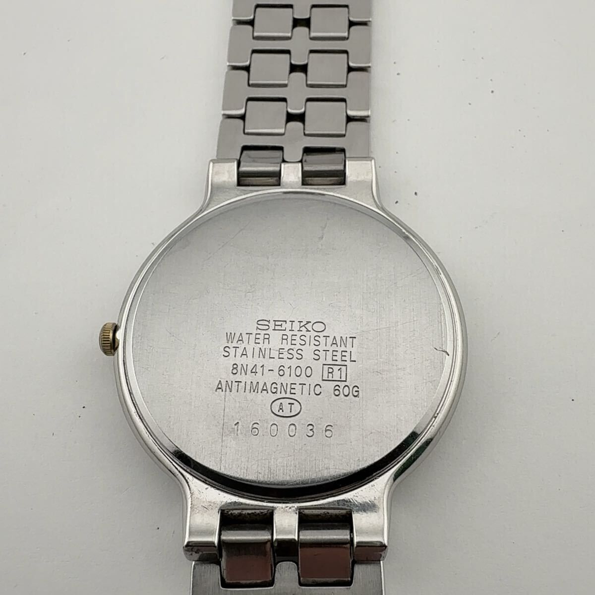 SEIKO 8N41-6100 セイコー DOLCE ドルチェ クォーツ メンズ ボーイズ 