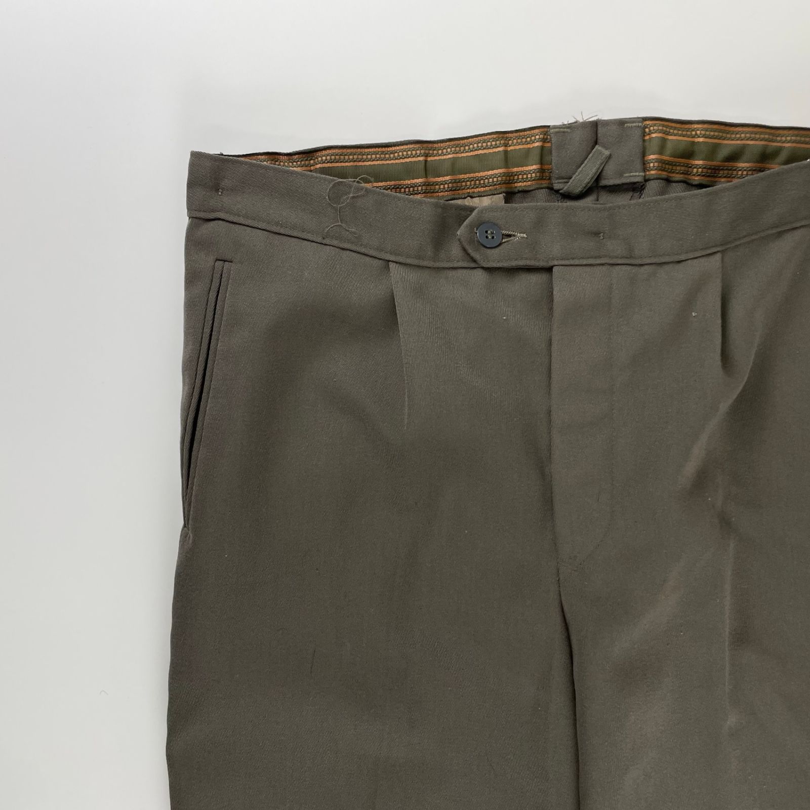 VINTAGE ヴィンテージ / ユーロヴィンテージスラックス オリーブ SIZE