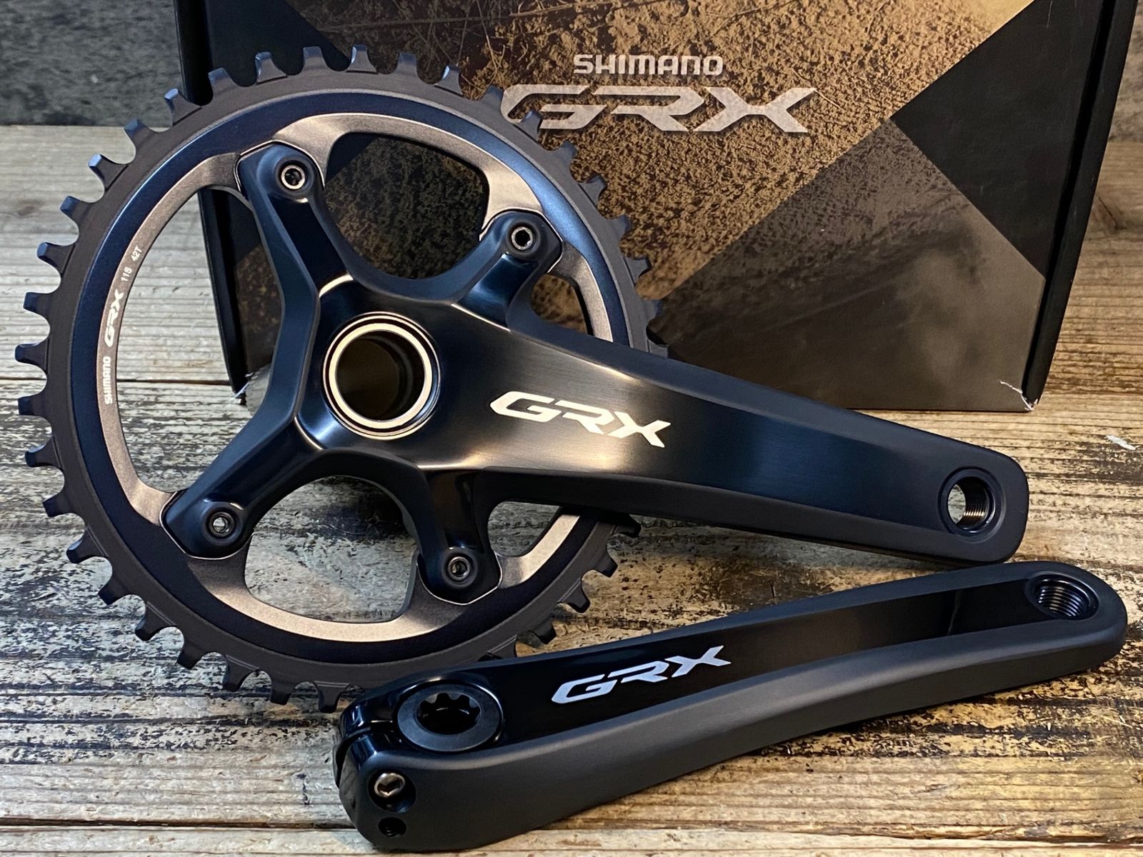 JR721 シマノ SHIMANO GRX FC-RX810-1 クランクセット 42T 172.5mm 