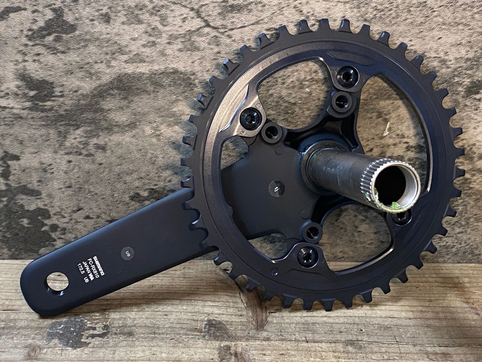 JR721 シマノ SHIMANO GRX FC-RX810-1 クランクセット 42T 172.5mm 
