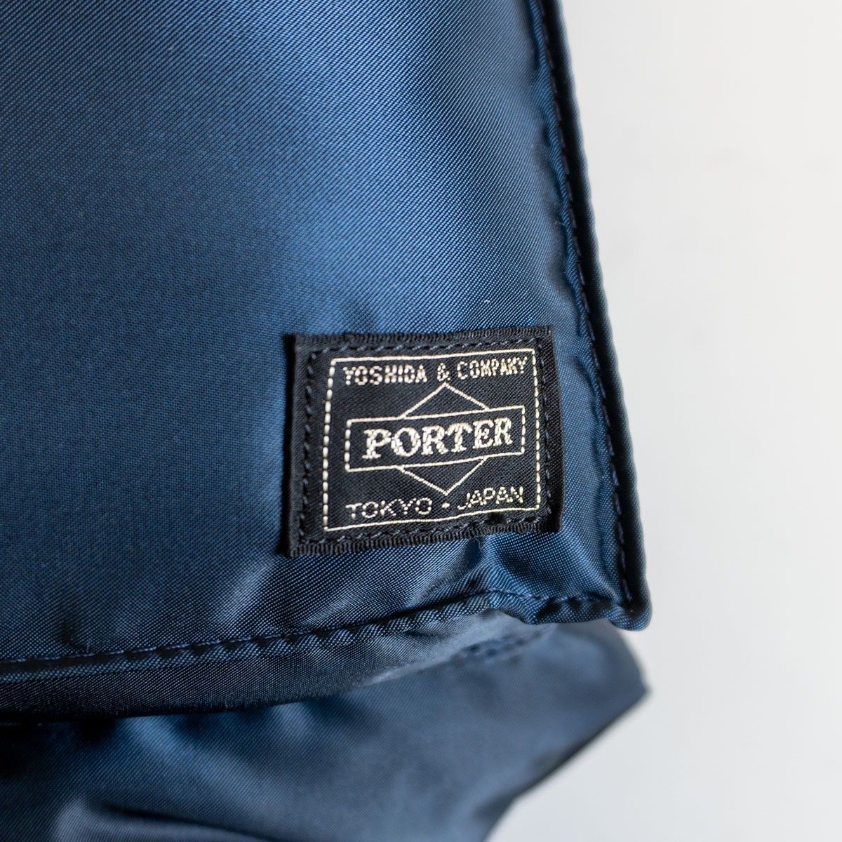 美品】PORTER 【TANKER 2way HELMET BAG】アイアンブルー ヘルメット