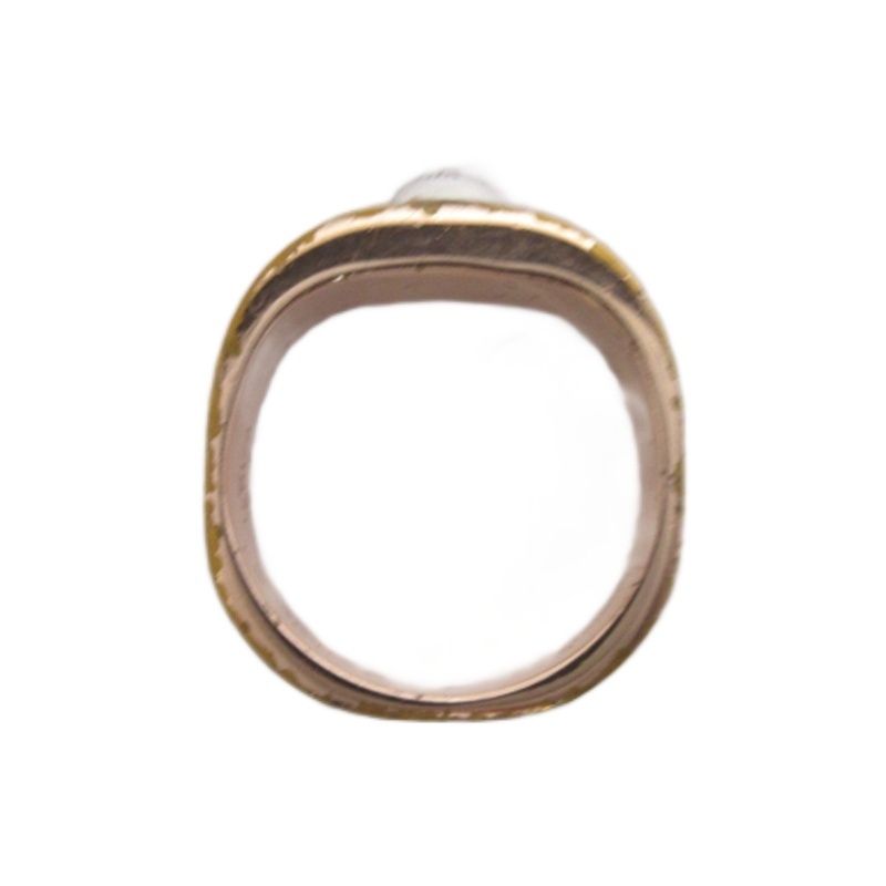 ルイヴィトン LOUIS VUITTON バーグ ナノグラム リング 指輪 M00214 M