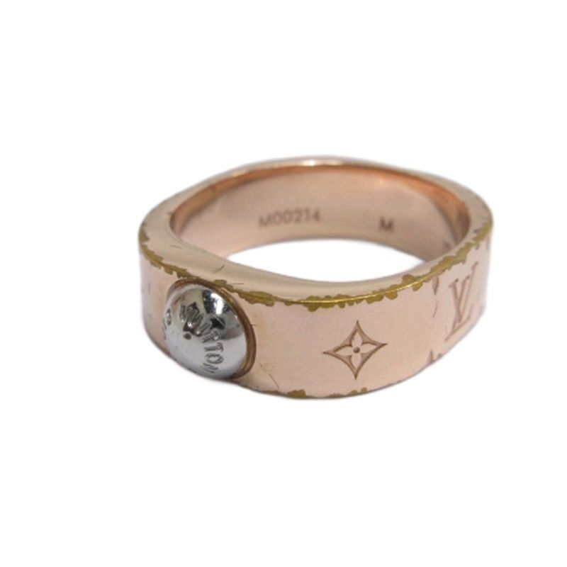 LOUIS VUITTON リング・ナノグラム M00214 サイズ M ルイヴィトン LOUIS VUITTON バーグ ナノグラム リング 指輪 M00214 M