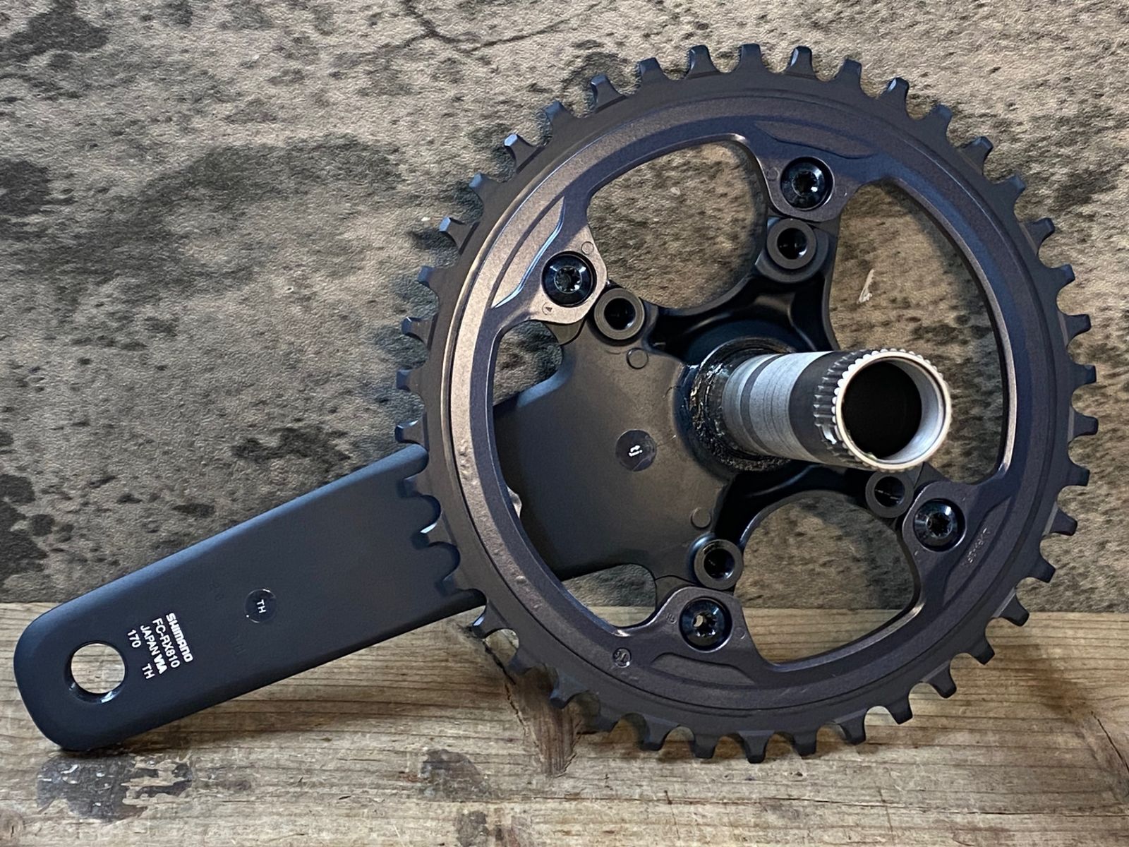 JR722 シマノ SHIMANO GRX FC-RX810-1 クランクセット 42T 170mm