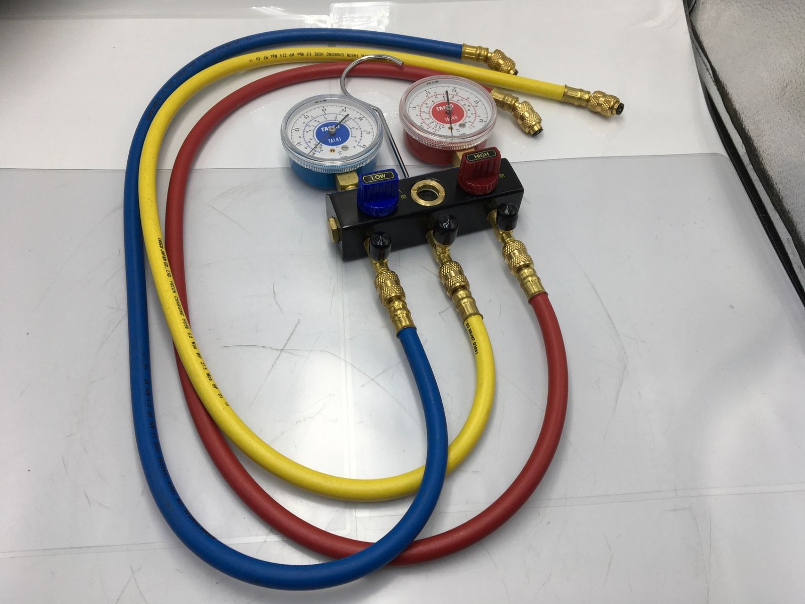 ♥に近い TASCO TA 120 K-1 〇 ゲージマニホールド IT_21 E 0 Z 知立 M 04