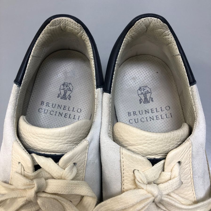 ブルネロ クチネリ レザースニーカー スエード【AFC28】 - メルカリ