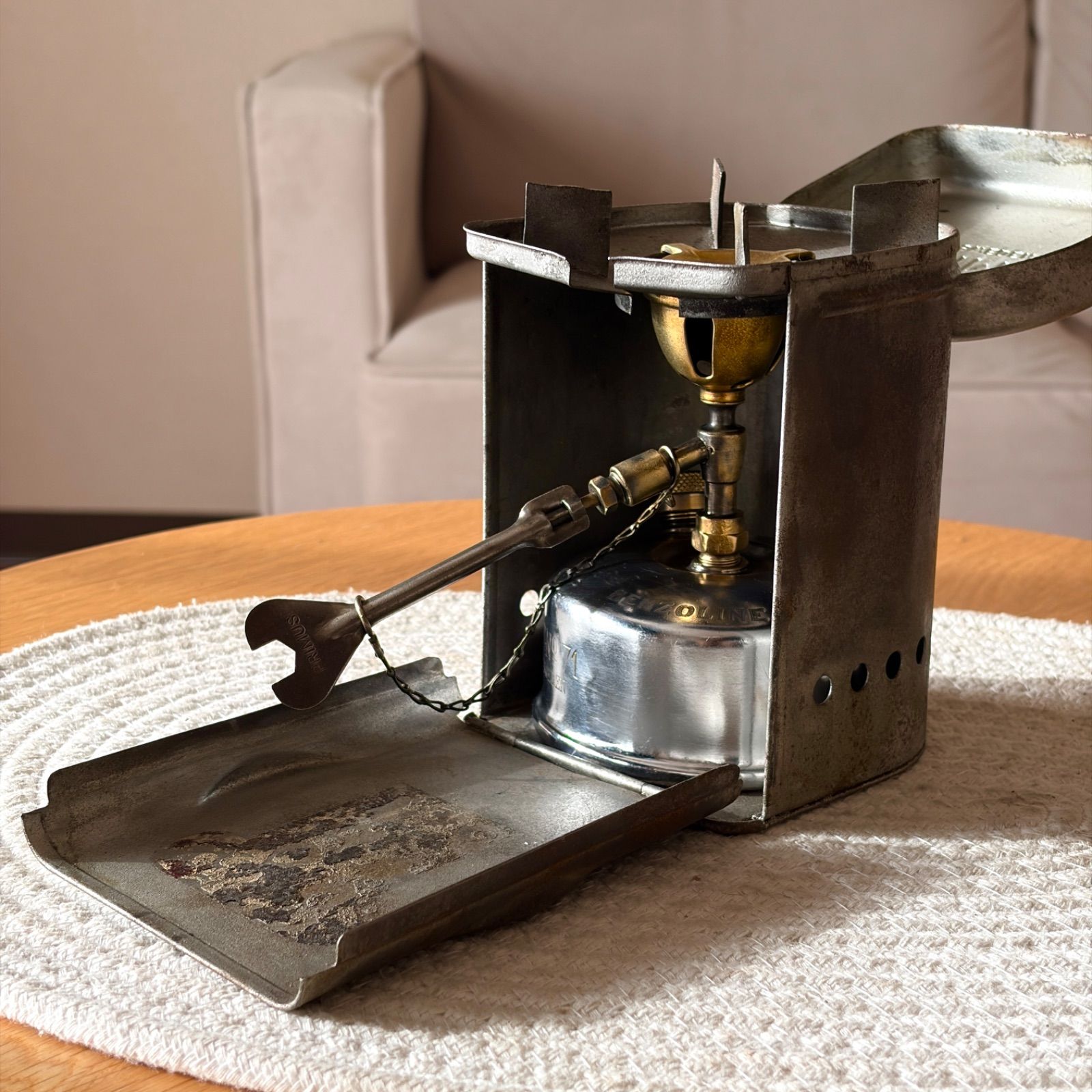 Primus No. 71 シングルバーナー 希少なメッキタンク】Primus プリムス