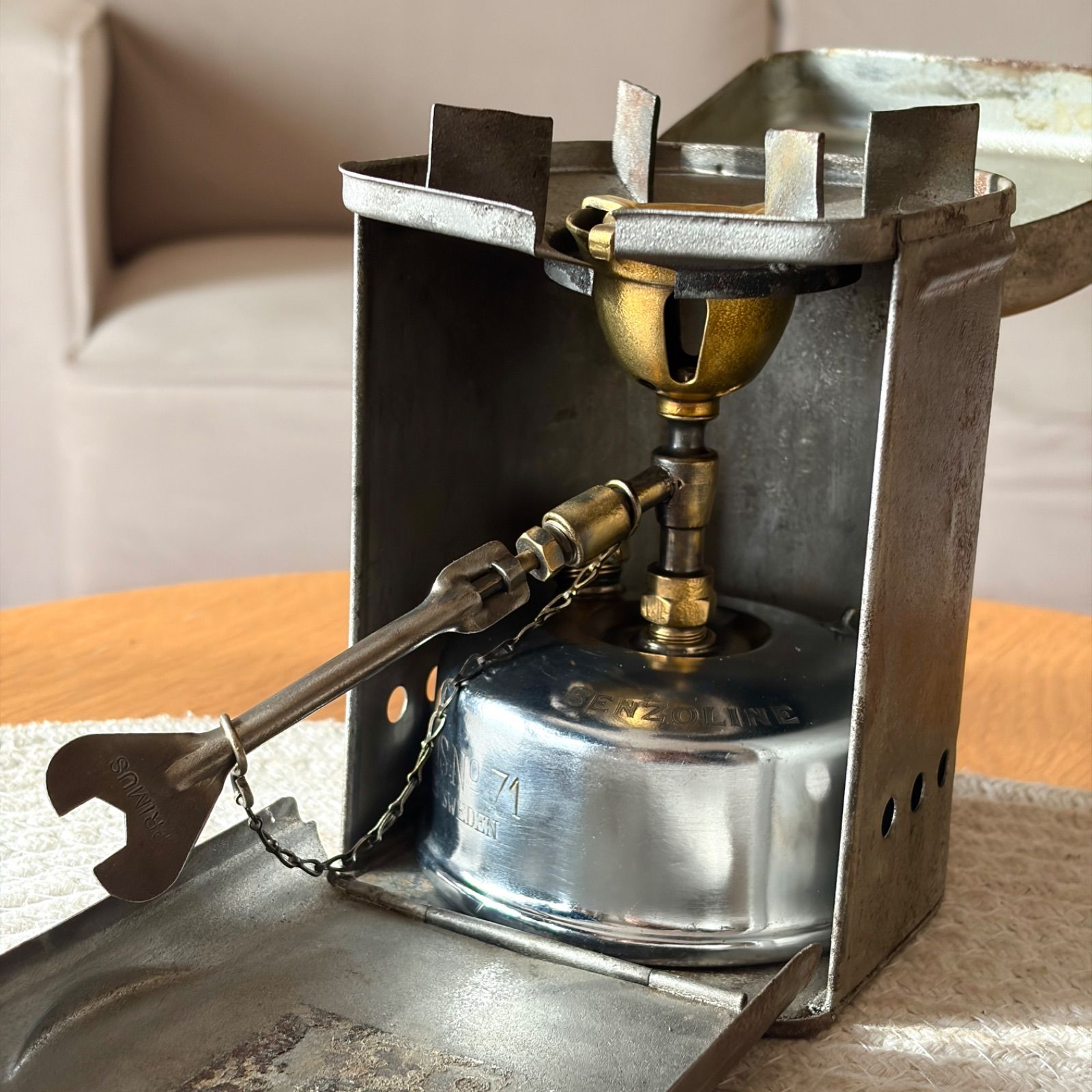 希少なメッキタンク】Primus プリムス 71 ストーブ シングルバーナー