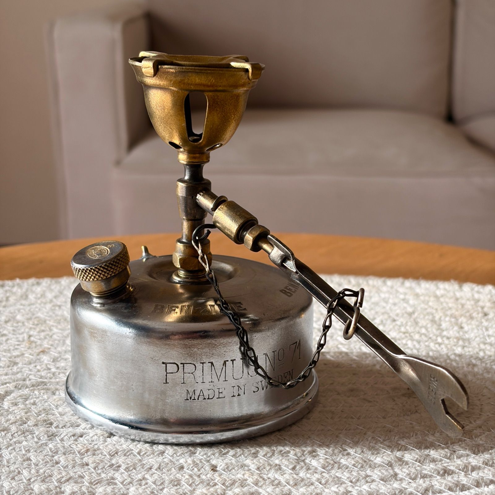 PRIMUS 71 シングルバーナー プリムス71 希少なメッキタンク】Primus プリムス 71 ストーブ シングルバーナー
