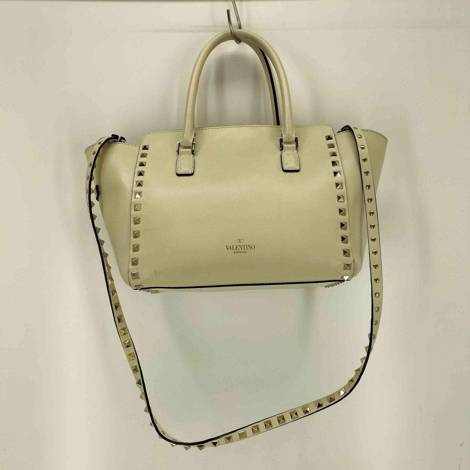 美品✨ヴァレンティノ　ガラヴァーニ　ロックスタッズ　ハンドバッグ 2WAY バレンチノ VALENTINO ヴァレンティノ ガラヴァーニ ロックスタッズ