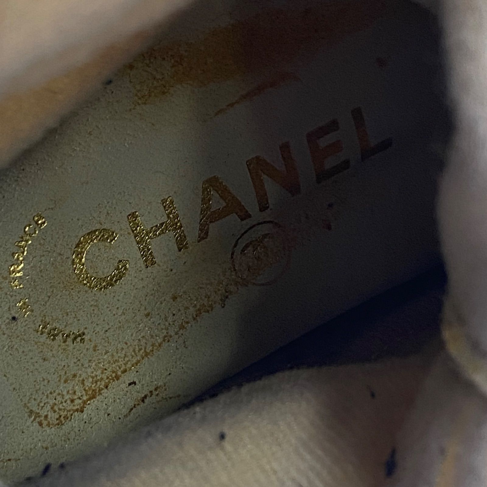 CHANEL シャネル シューズ スニーカー ブーツ ハイカット ココマーク 