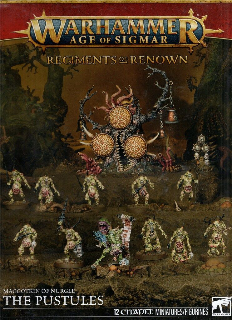 未開封》 GAMES WORKSHOP WARHAMMER AGE OF SIGMAR MAGGOTKIN OF