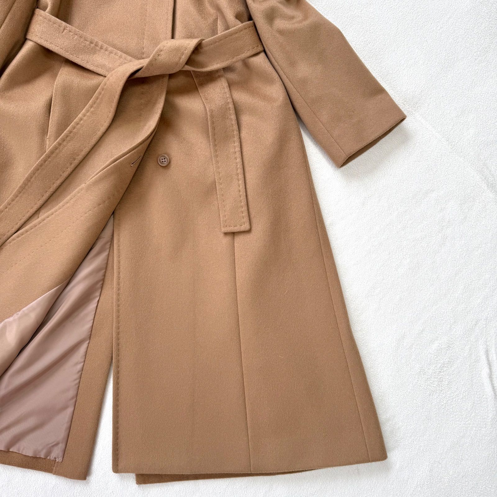 極美品・サイズ9✨ロリッティ LORITTI カシミヤ100% ファー脱着 2way